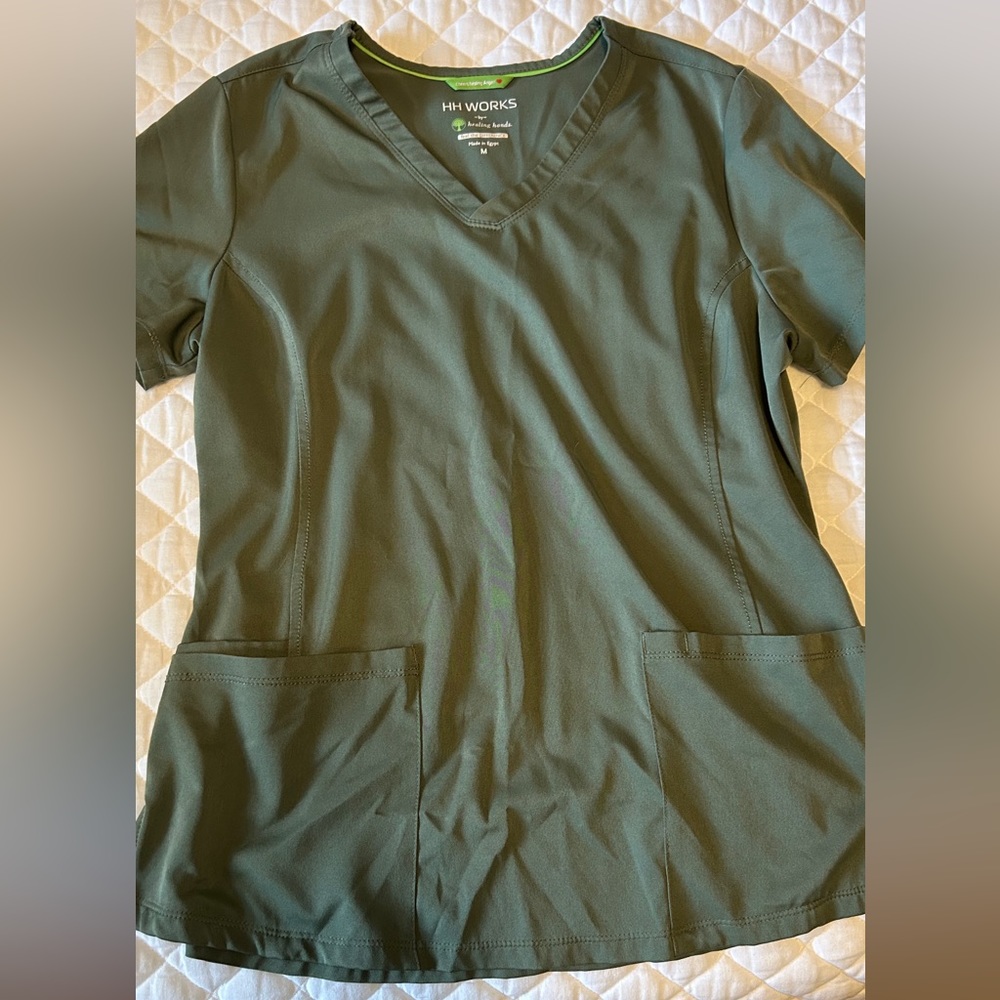 Healing Hands Scrub Top